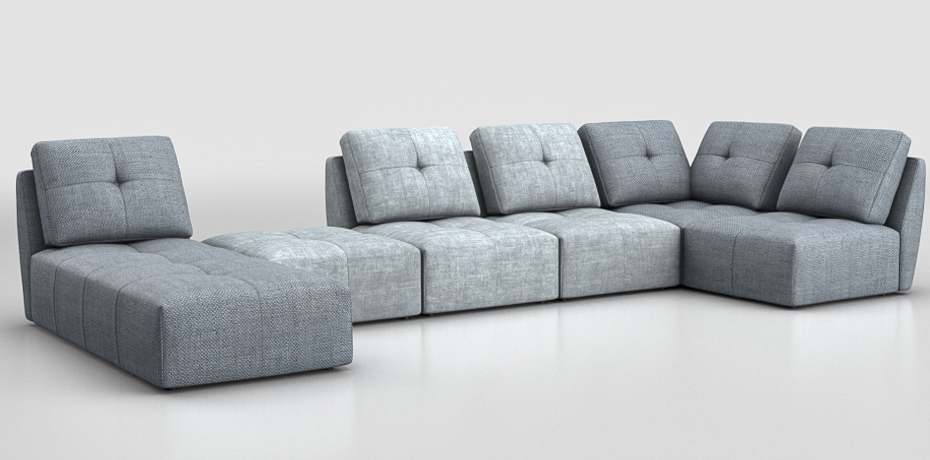 Cavarelli - maxi corner sofa sectional sofa